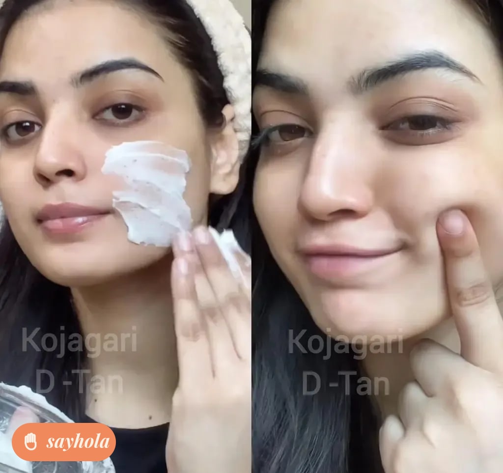 herbal d-tan mask for pigmentation and tanning