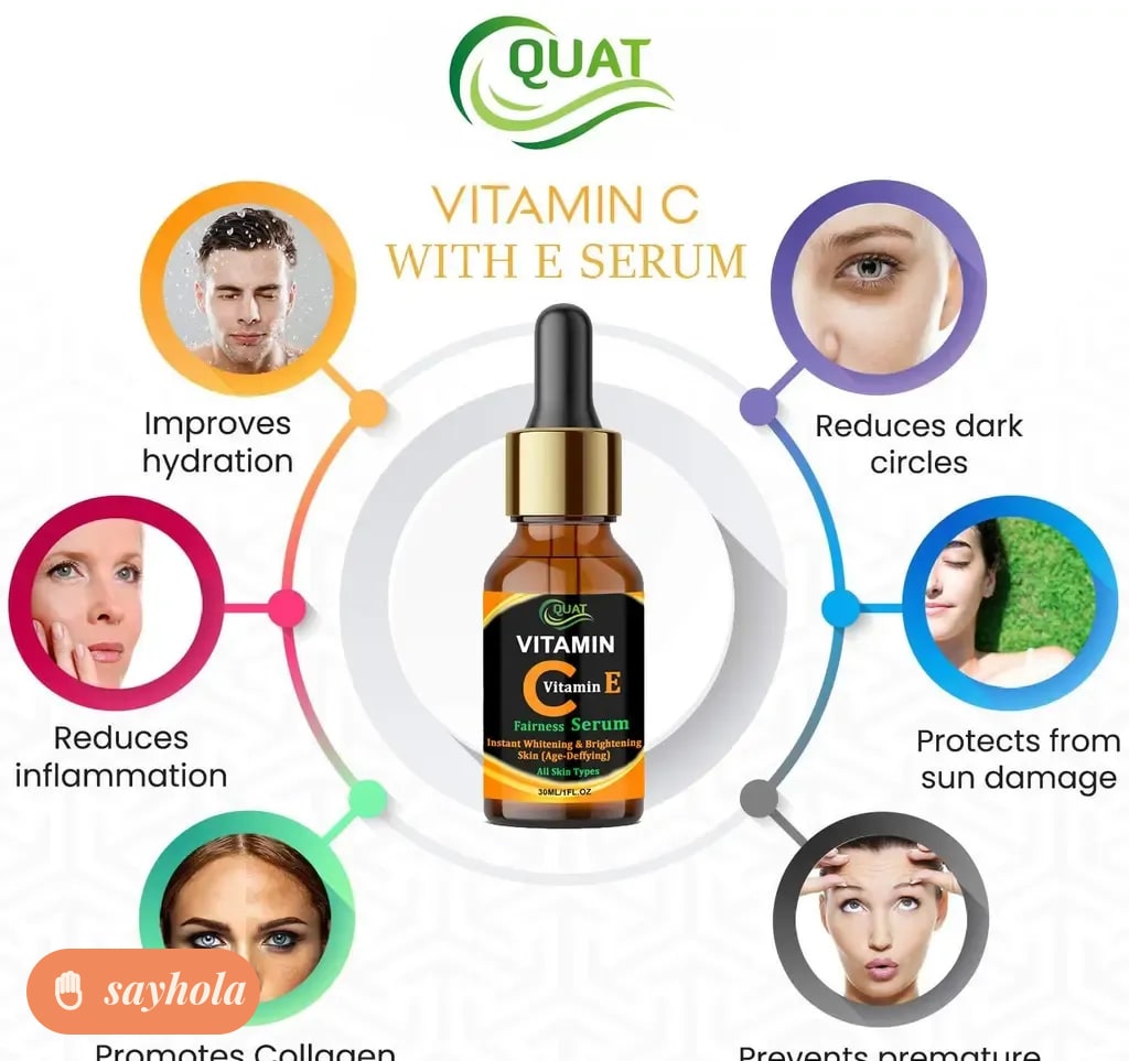 vitamin c face serum for brightening and anti-aging
