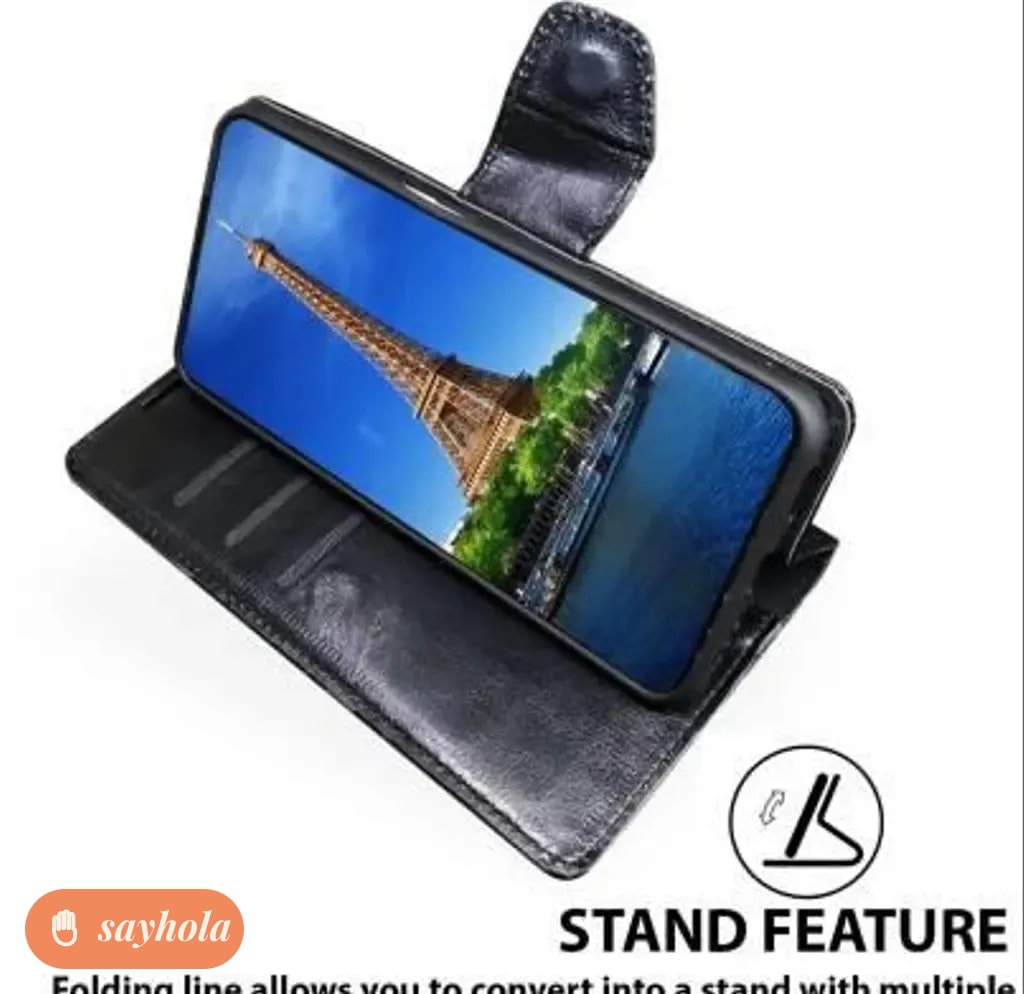 flip cover with card holder for micromax in note 2