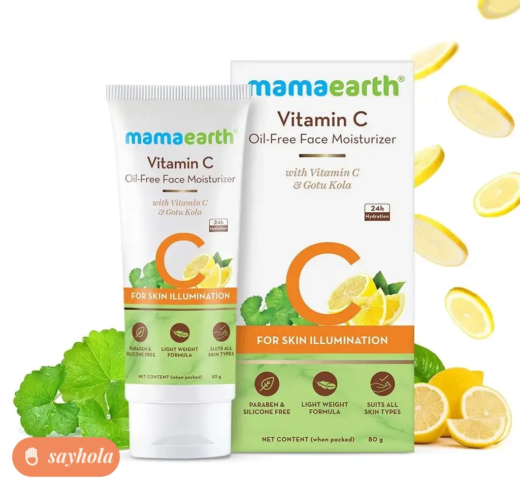 vitamin c oil-free face moisturizer with gotu kola