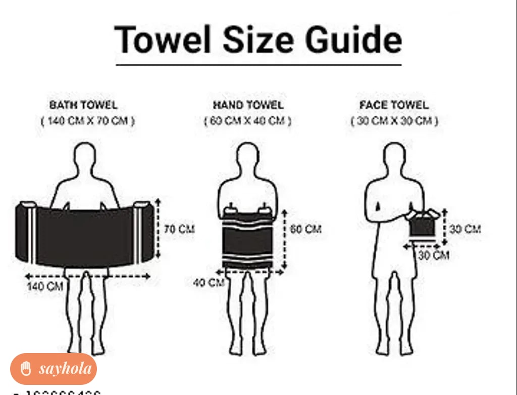 pure cotton bath towel set of 5