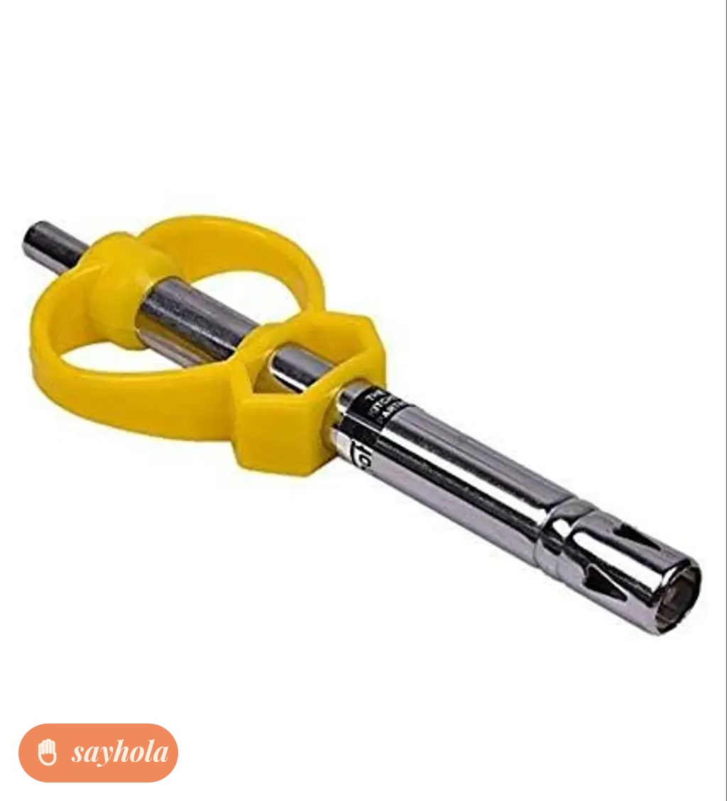 yellow heart shaped stainless steel lighters pack of 2