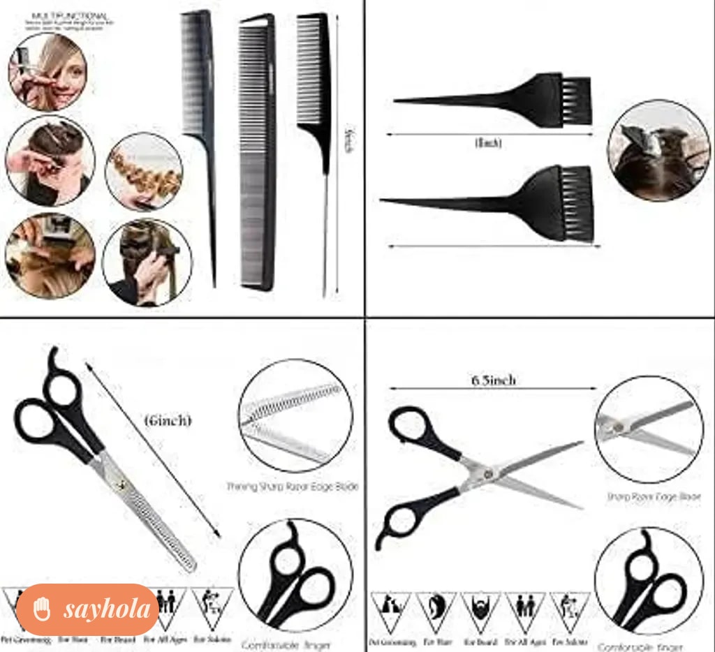 professional hair cutting and coloring kit