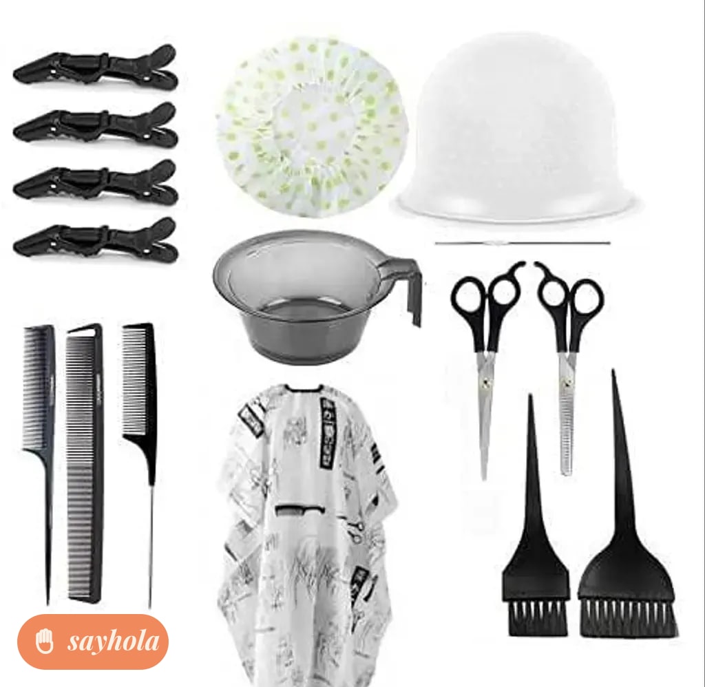 professional hair cutting and coloring kit