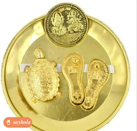 laxmi charan paduka and shubh labh pooja set