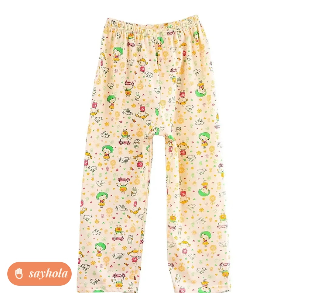 cotton nightwear set for kids pack of 2