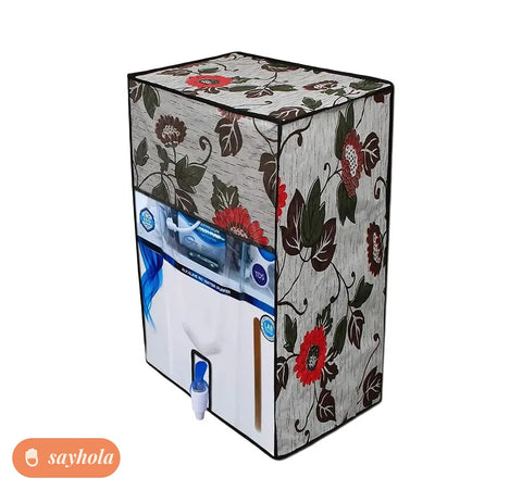 water purifier ro cover with printed sides