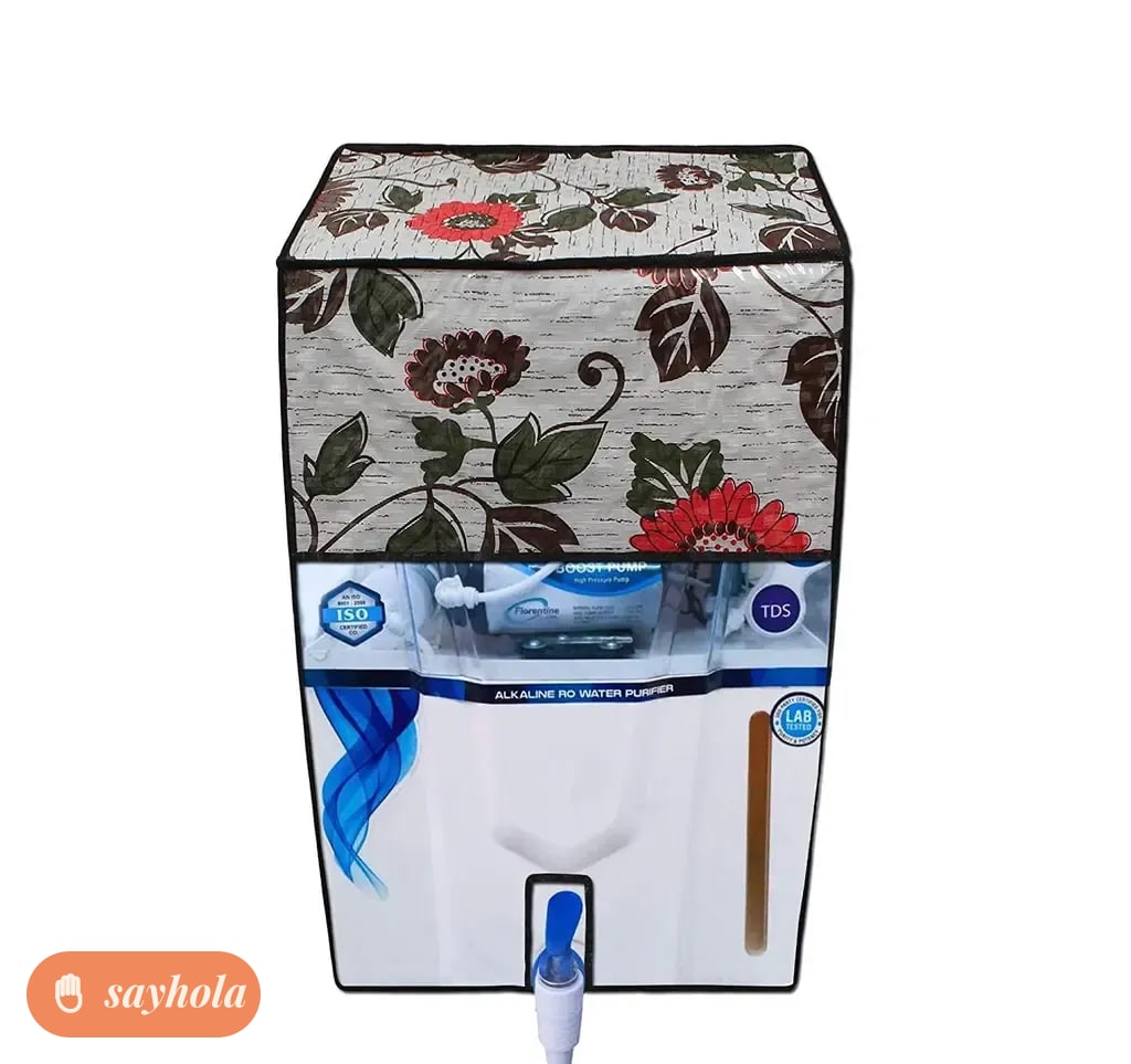 water purifier ro cover with printed sides