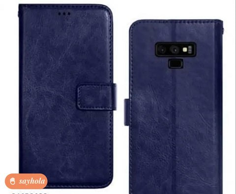 flip cover for samsung galaxy note 9 with pockets