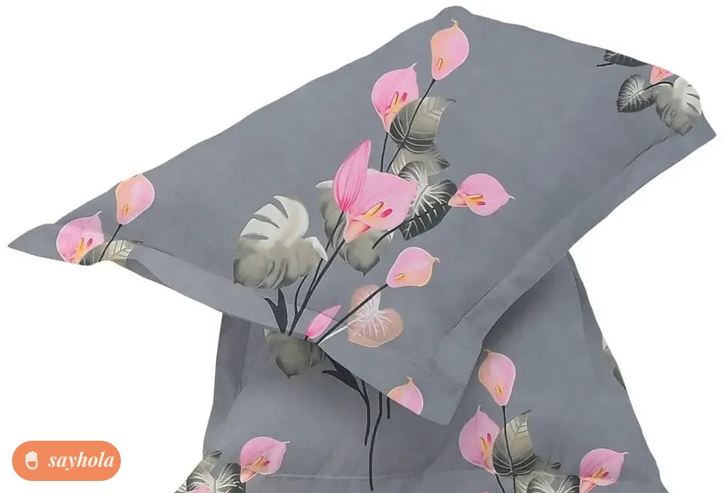 100% cotton comforter set with bed sheet and pillow covers