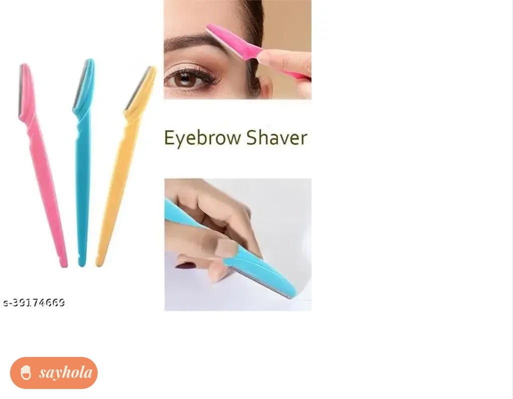 women's eyebrow and face shaver razor pack of 6
