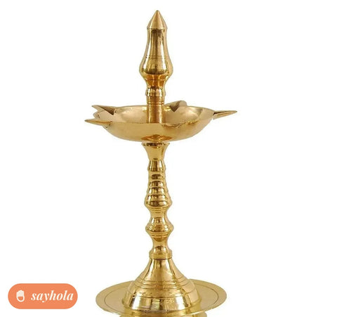 kerala fancy brass diya lamp