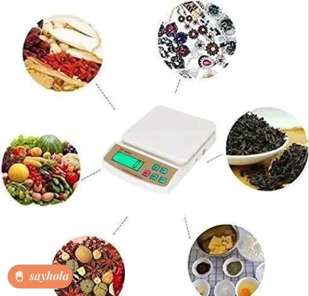 digital kitchen weighing scale up to 10 kg