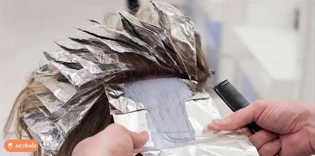 hair colouring aluminium foil sheets