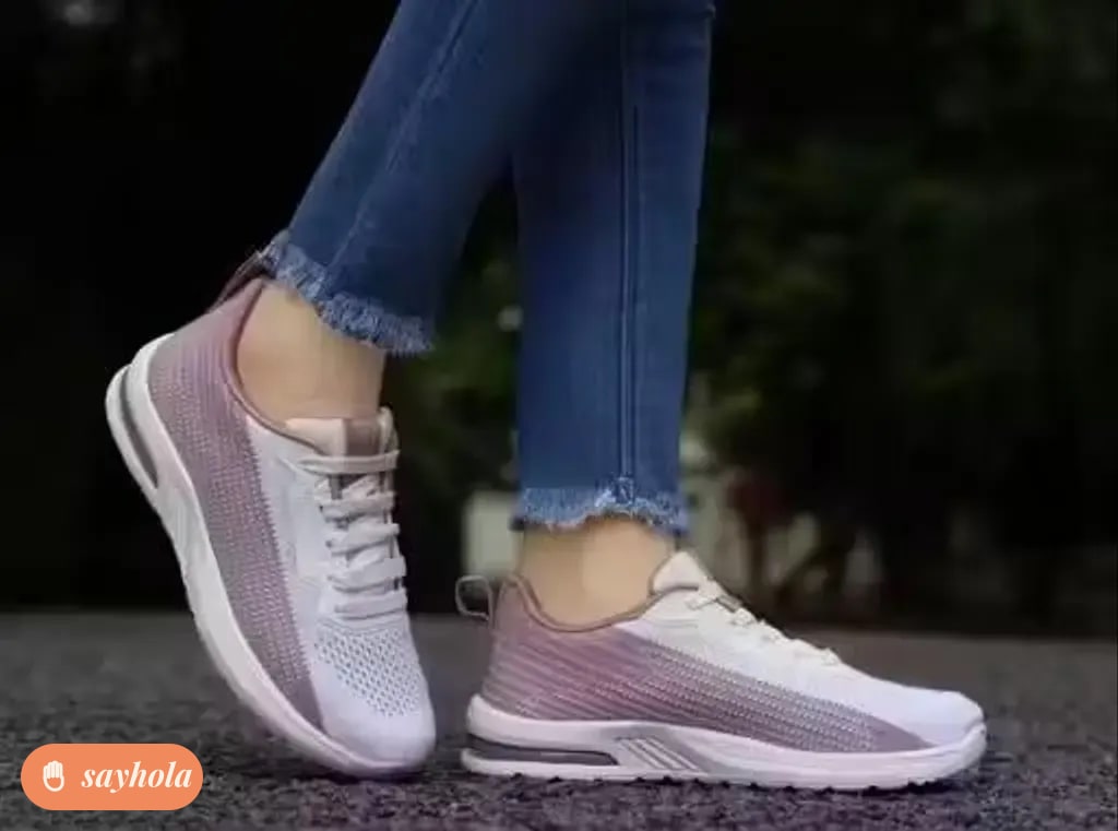 women's casual canvas walking sneakers