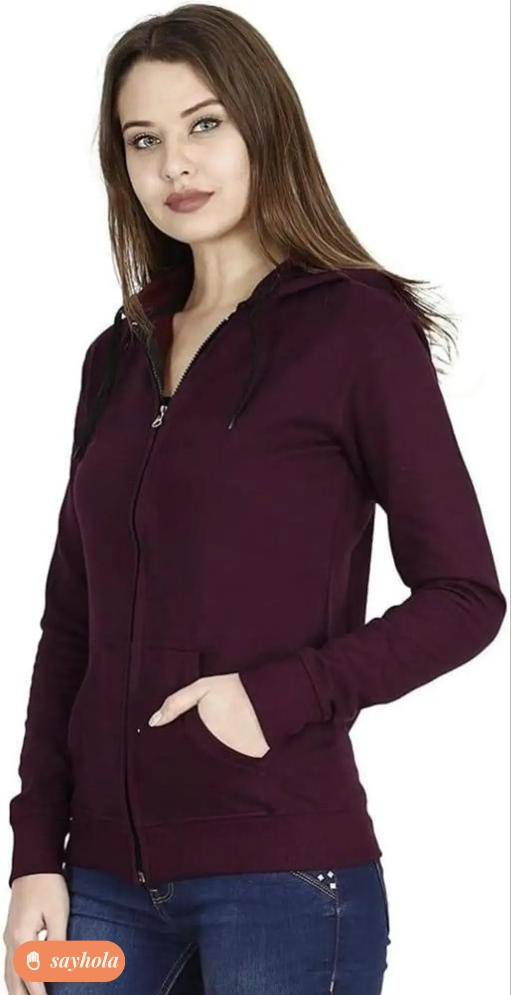 cotton long sleeve sweater