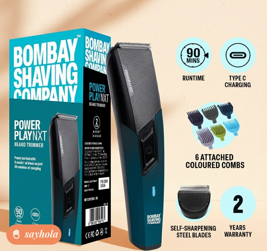 power play next trimmer with self sharpening blades